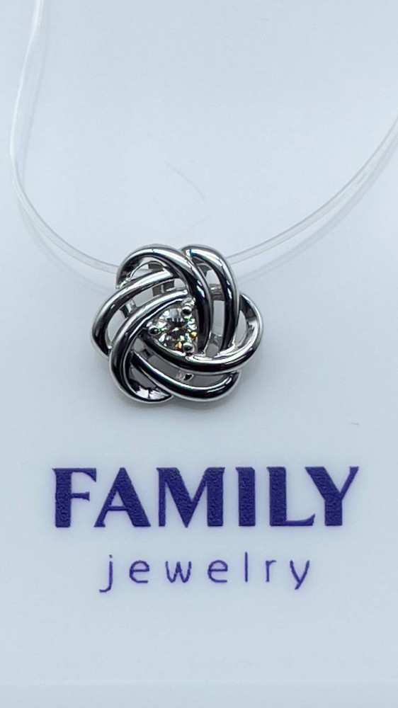 Подвеска из золота с бриллиантом | Family Jewelry