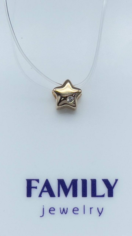 Подвеска из золота с бриллиантом | Family Jewelry