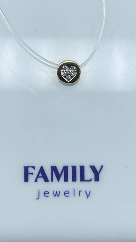 Подвеска из золота с бриллиантами | Family Jewelry