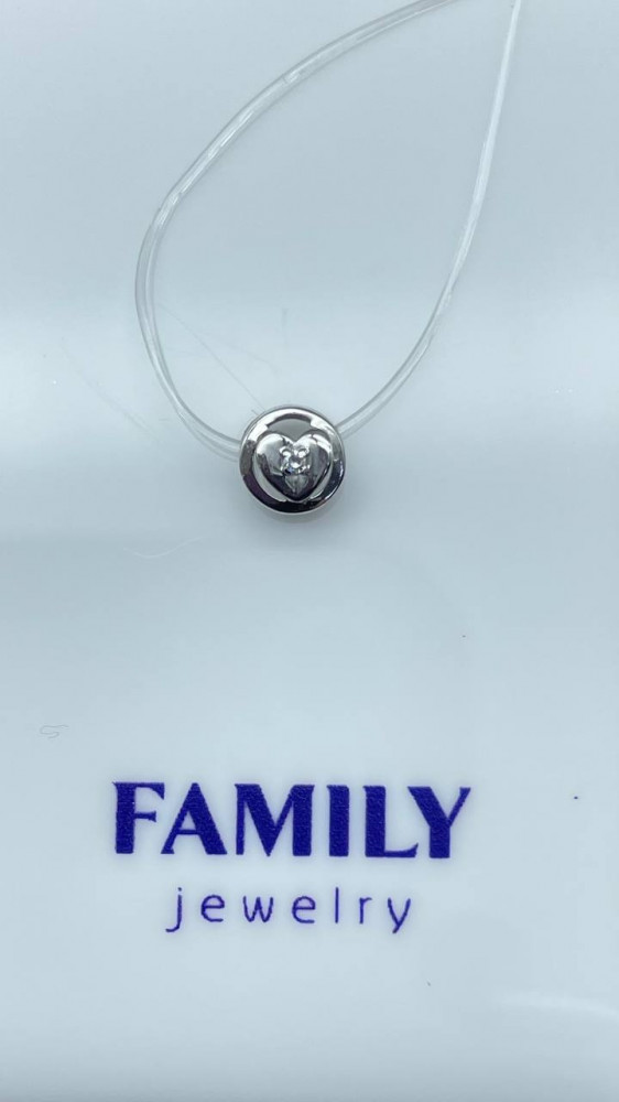 Подвеска из золота с бриллиантом | Family Jewelry