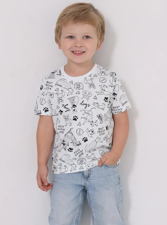 Футболка для мальчиков | Чемпион | Апрель