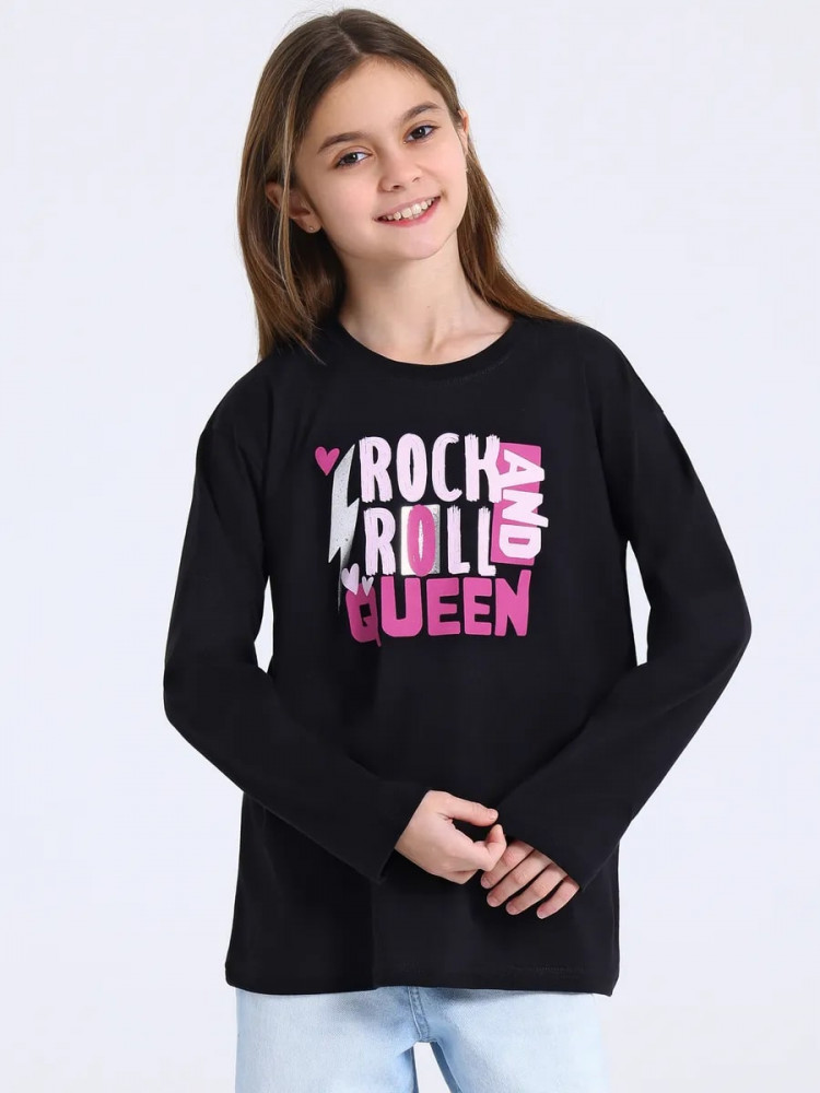 Лонгслив для девочек | Взрослые дети | Апрель