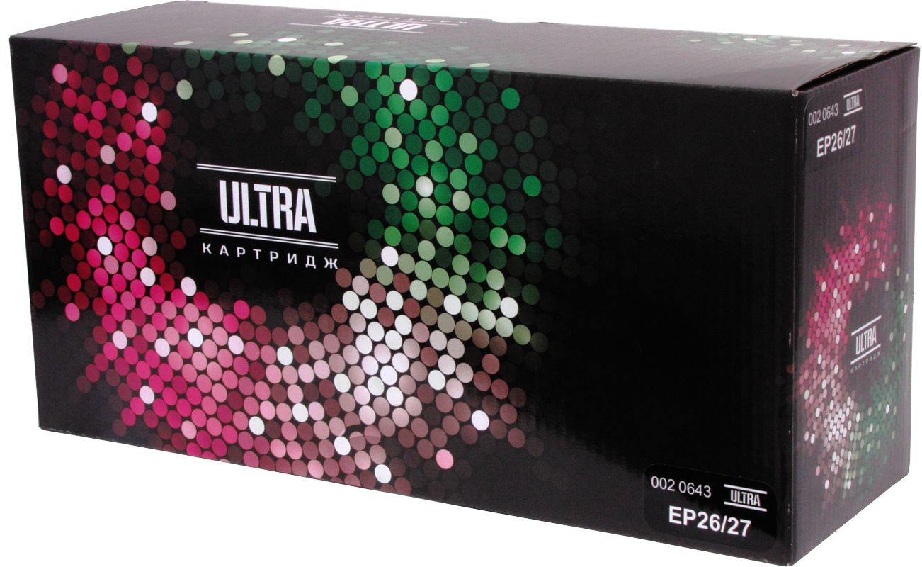 Картридж для принтера ULTRA EP-26/EP-27, цвет черный | МАК