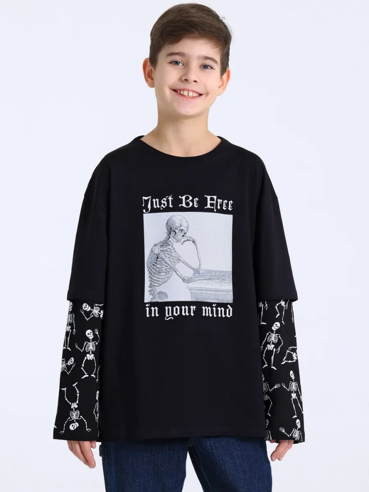 Лонгслив для мальчиков | Модные дети | Апрель