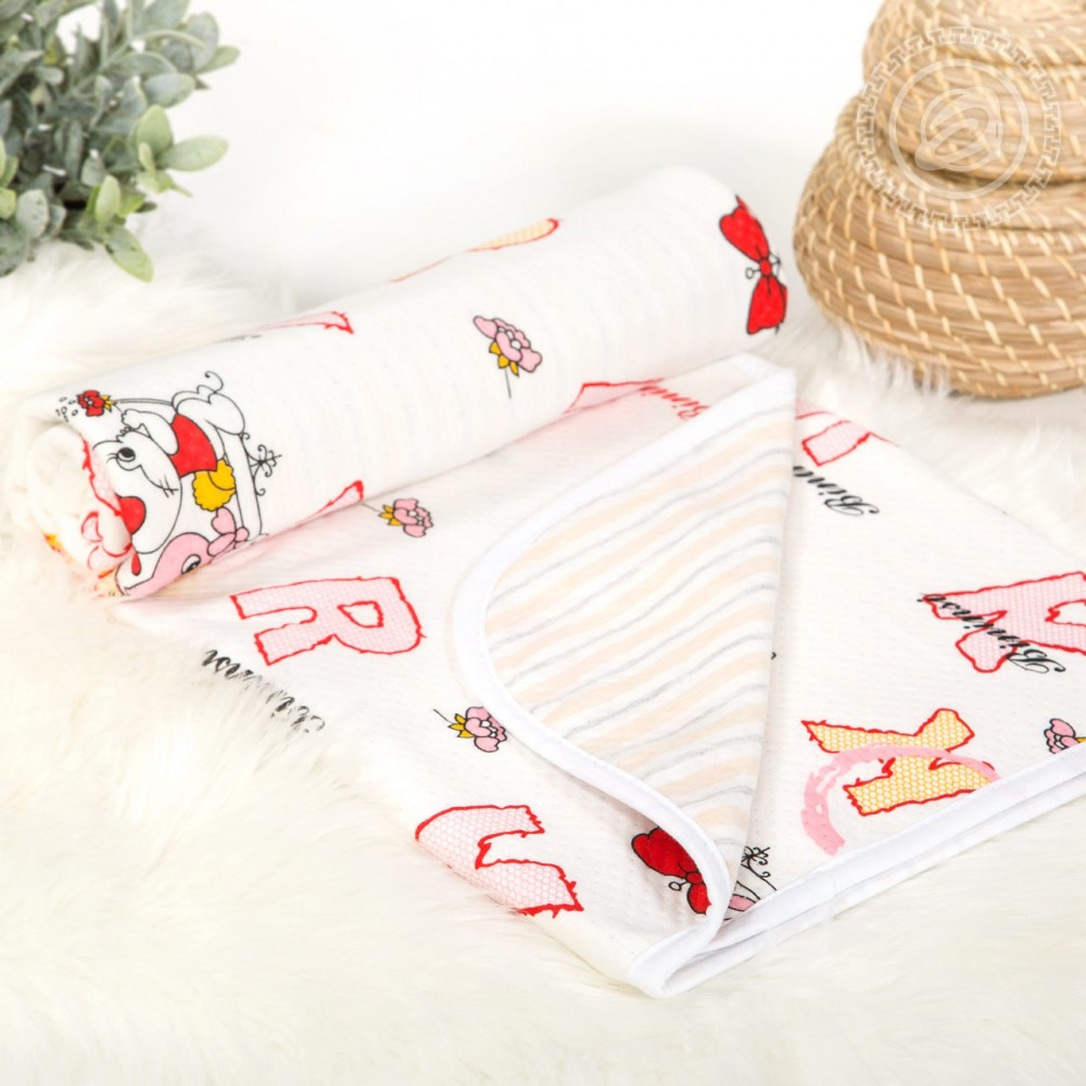 Одеяло-покрывало «Буквы» | АртПостельКа