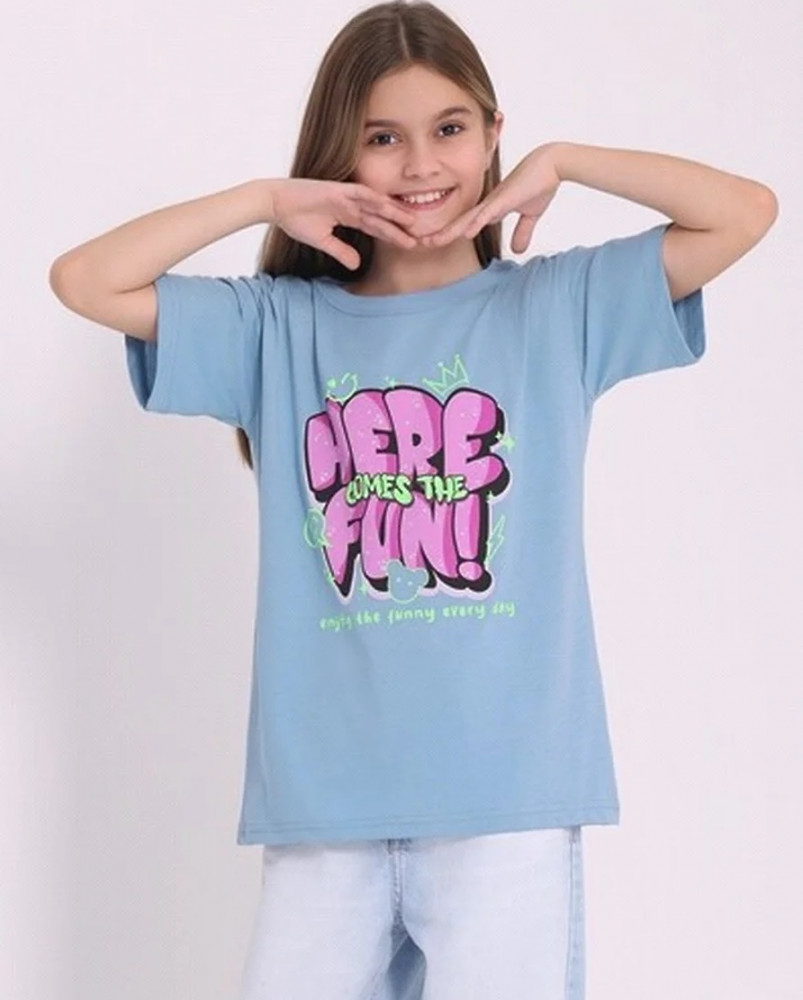 Футболка для девочек | Детский шик | Апрель