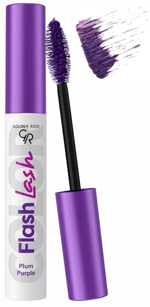 Тушь для ресниц «Flash Lash Colored», оттенок 07 Plum Purple | Golden Rose
