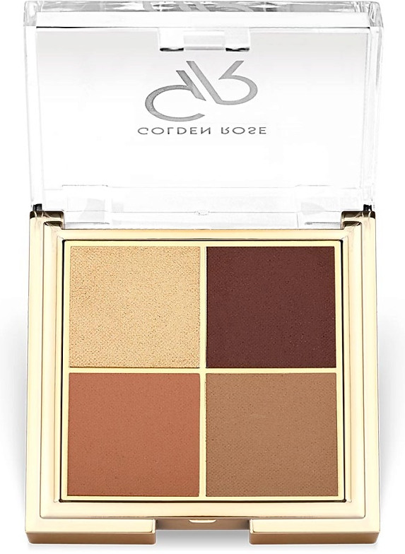 Палетка теней для век «Quattro», оттенок 06 Sunset Date | Golden Rose