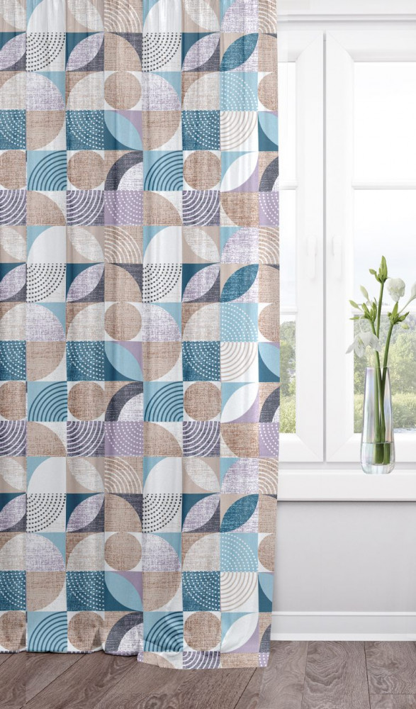 Штора для гостиной «Марципан» | АртДизайн