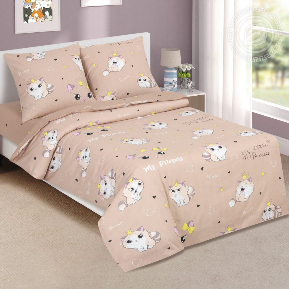 Комплект постельного белья «Моя принцесса» | Поплин детский | АртПостель