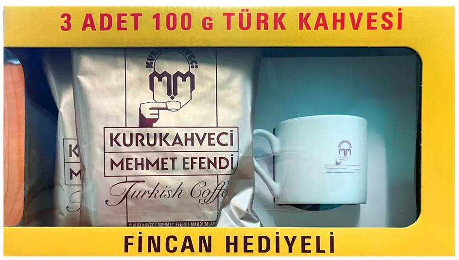 Набор подарочный молотого кофе | Mehmet Efendi