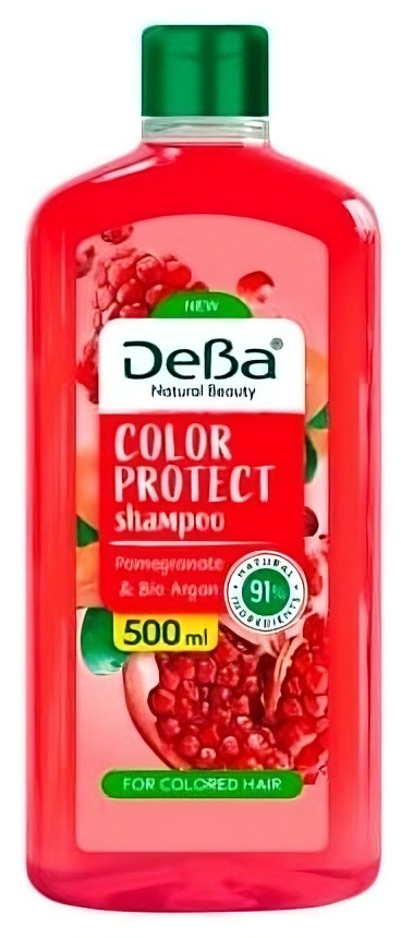 Шампунь для волос с гранатом и арганом «Color Protect Shampoo» | Natural Beauty | DeBa