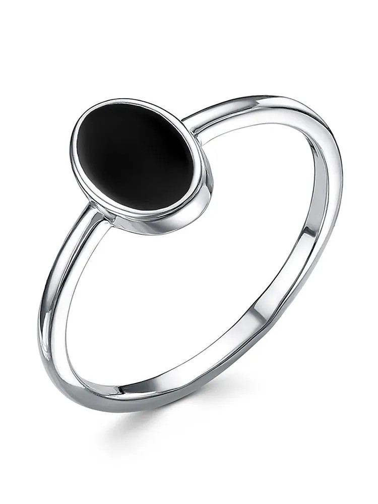 Кольцо из серебра с эмалью | Lucente Silver