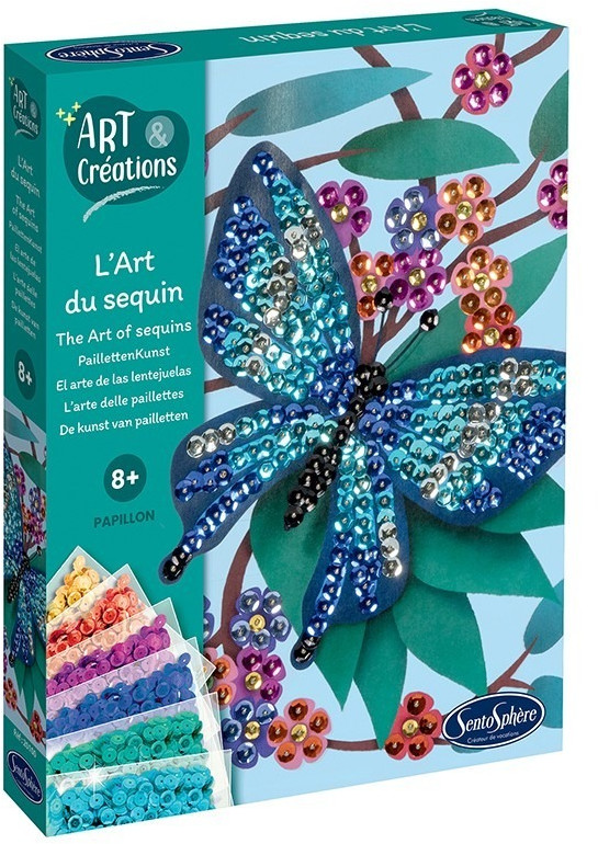 Набор для творчества «Блестящие бабочки» | SentoSphere