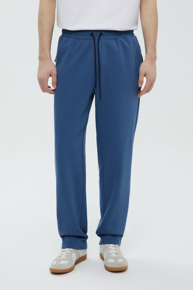 Спортивные брюки мужские зауженного кроя на резинке | Finn Flare