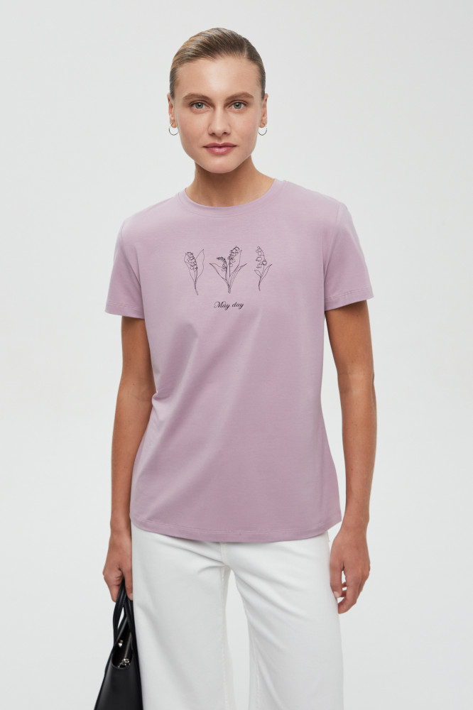 Футболка женская приталенного силуэта | Finn Flare