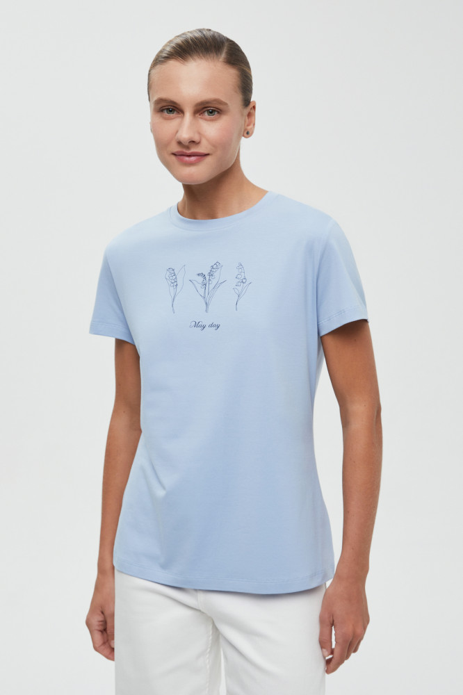 Футболка женская приталенного силуэта | Finn Flare