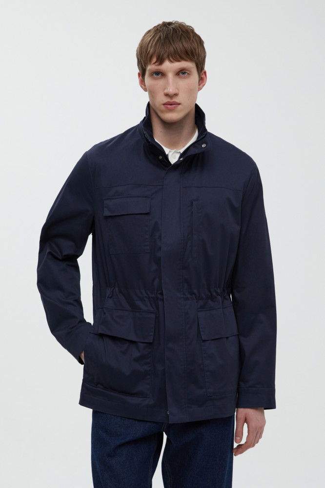 Ветровка мужская из хлопка с капюшоном | Finn Flare