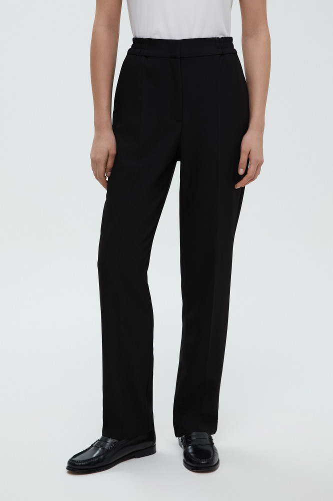 Брюки женские прямые на резинке | Finn Flare