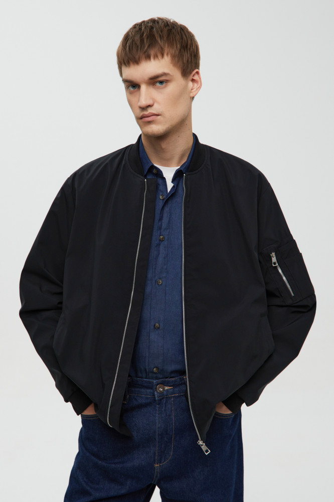 Куртка-бомбер мужская на молнии | Finn Flare