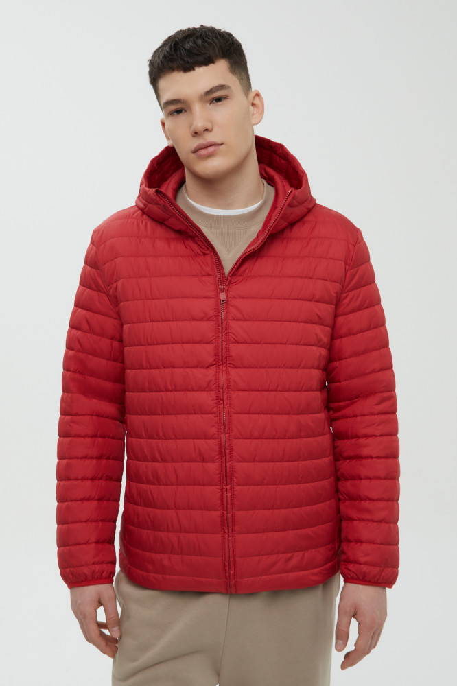 Стеганая куртка мужская с капюшоном | Finn Flare