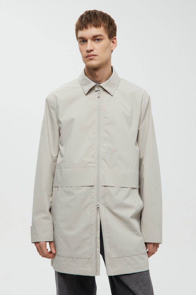 Плащ мужской прямого силуэта | Finn Flare