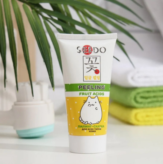 Пилинг-скатка для лица с фруктовыми кислотами