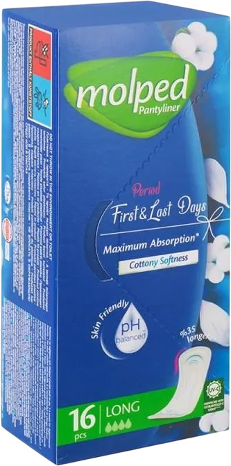 Прокладки ежедневные «First & last days» | Molped