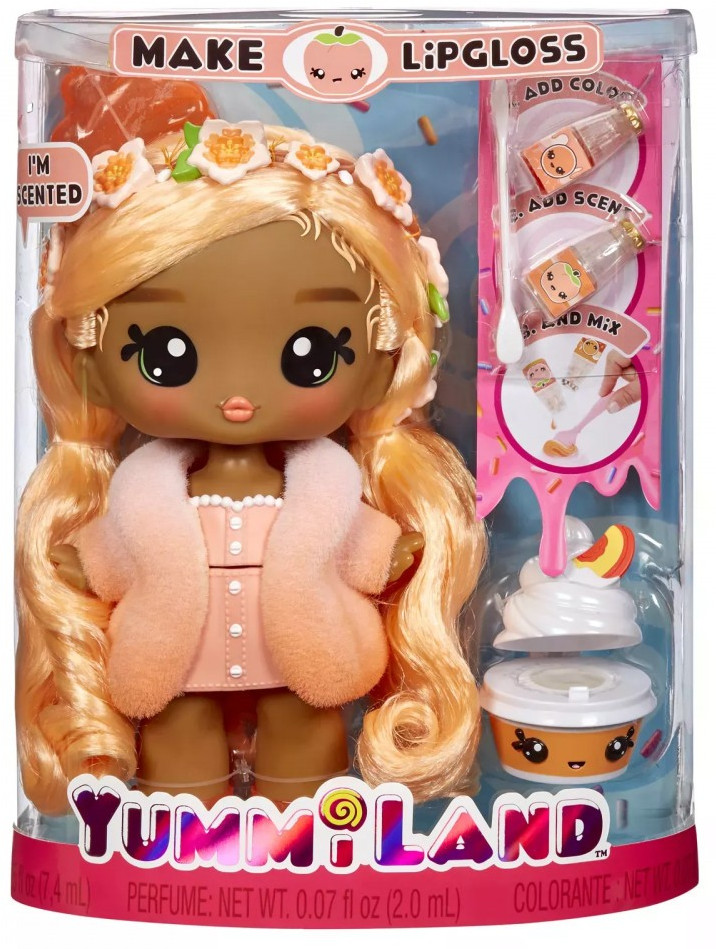 Набор игровой «Кукла Пайпер Пич с набором для изготовления бальзама для губ» | Yummiland