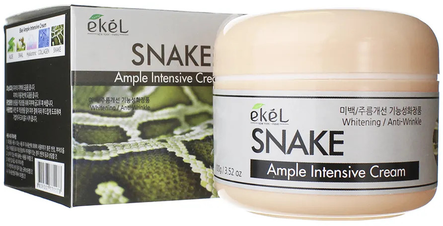 Крем для лица со змеиным ядом «Ample intensive cream snake» | Ekel