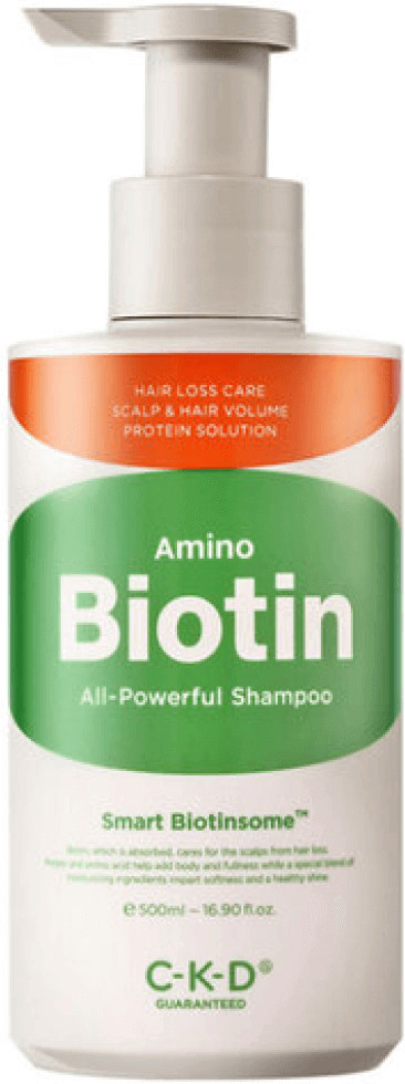Шампунь для волос с аминокислотами и биотином «All-Powerful Shampoo» | Amino Biotin | CKD