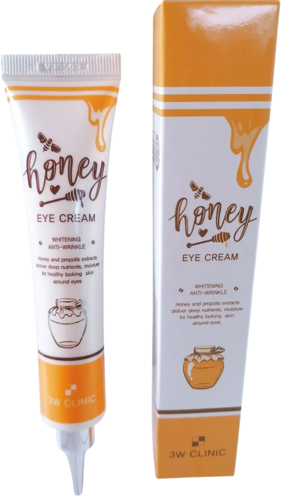 Крем для кожи вокруг глаз питательный «Honey Eye Cream» | 3W CLINIC