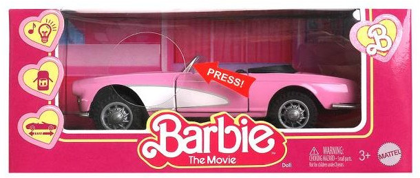 Металлическая модель «Кабриолет Barbie» | Технопарк