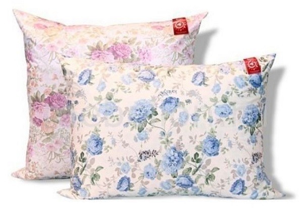 Подушка полупуховая «Душевная» (60х60 см, 30% серый гусиный пух, 70% гусиное перо) | Душевная | НПК «Каригуз»