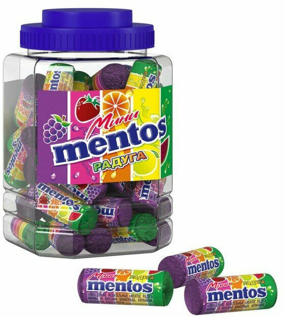 Набор жевательных драже «Радуга мини» | Mentos
