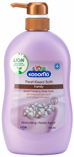 Крем-гель для душа «Pear kissed family» | Kodomo | Lion Corporation