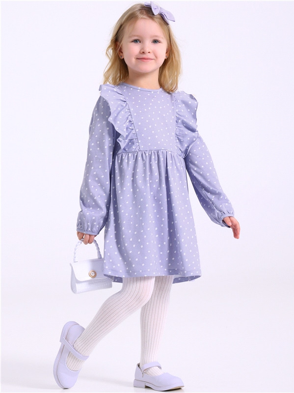 Платье для девочек | Променад | Апрель
