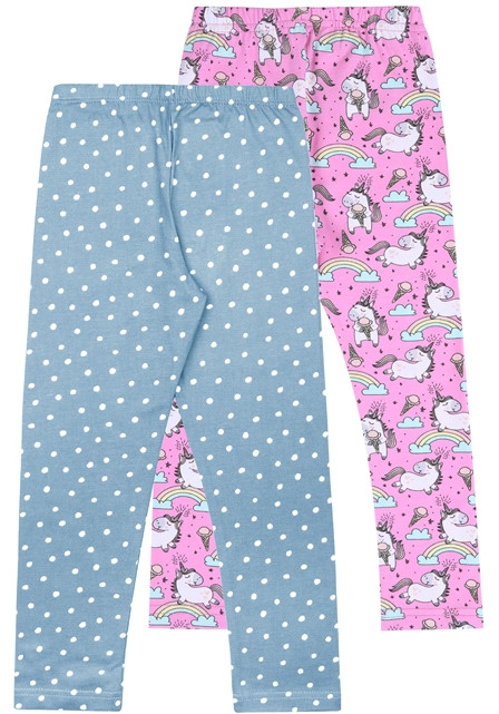 Комплект легинсов для девочек | Ассорти | Апрель