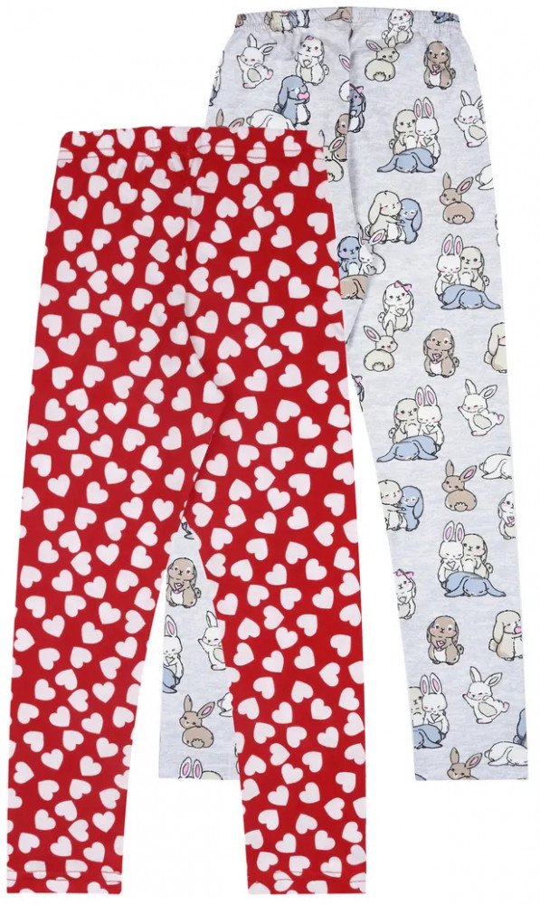 Комплект легинсов для девочек | Лужок | Апрель