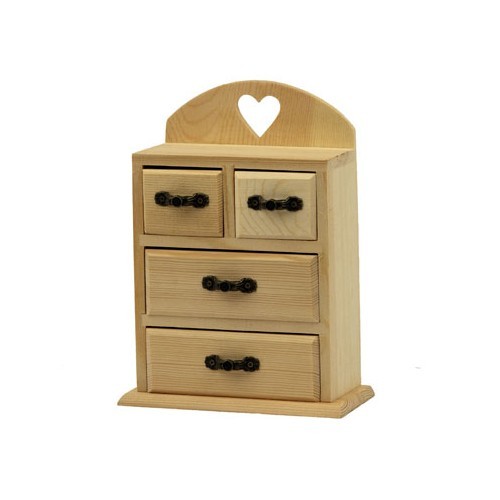 Деревянная заготовка для раскрашивания "Комод" | RTO