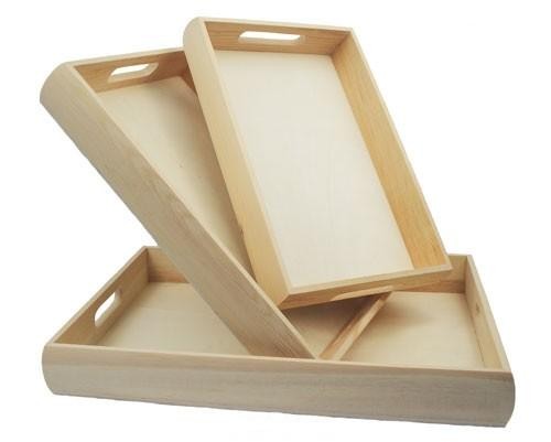 Деревянная заготовка для раскрашивания "Подносы" | RTO