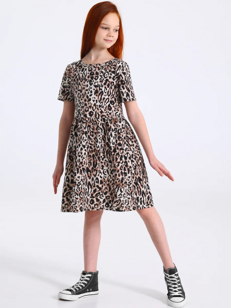 Платье для девочек | Променад | Апрель