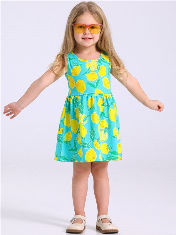 Платье для девочек | Променад | Апрель