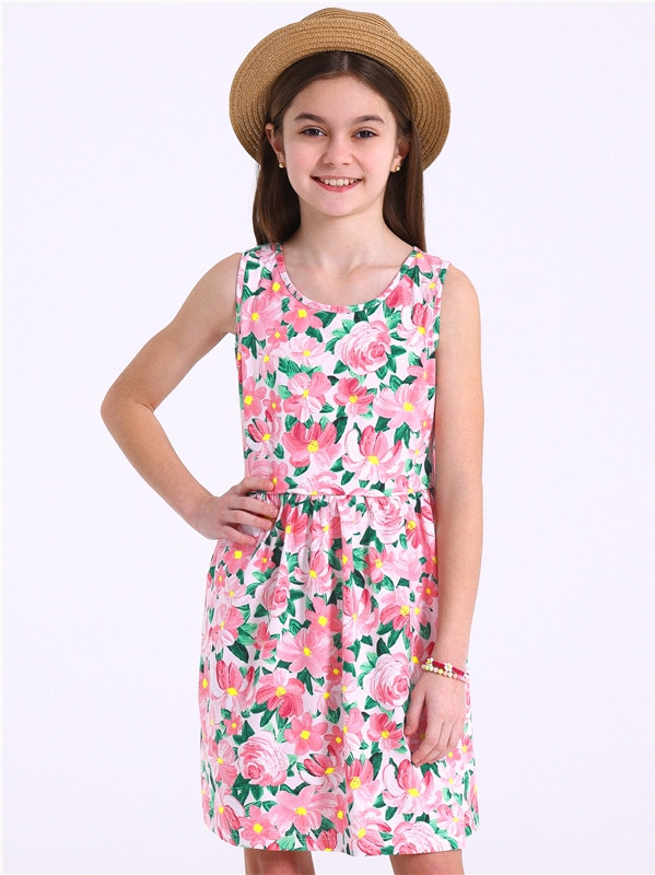 Платье для девочек | Променад | Апрель