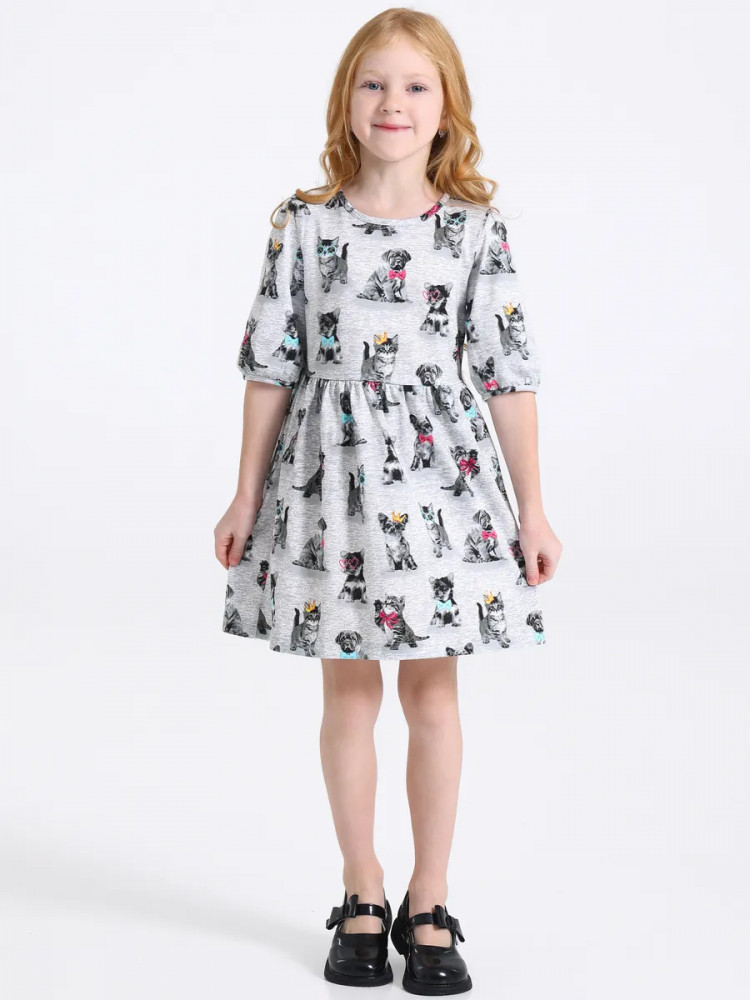 Платье для девочек | Променад | Апрель
