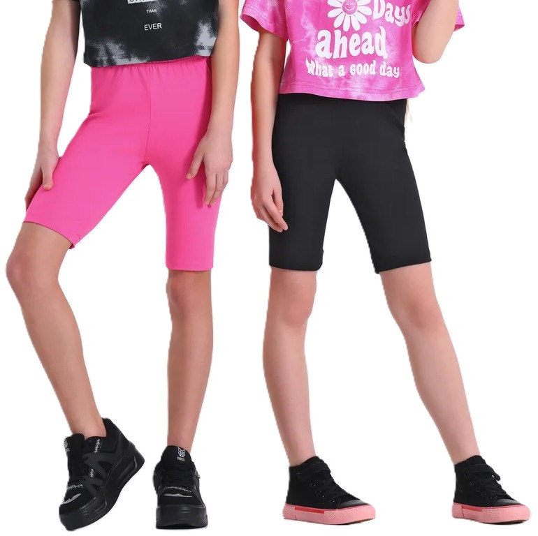 Комплект шорт-велосипедок для девочек | Тренировка | Апрель