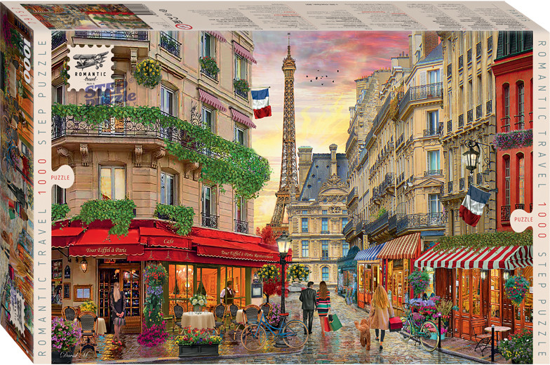 Пазл «Париж» | Romantic Travel | Step Puzzle