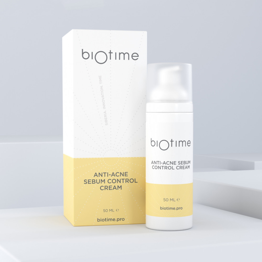 Крем для лица себорегулирующий «Anti-acne Sebum Control Cream» | Anti-acne | Biotime