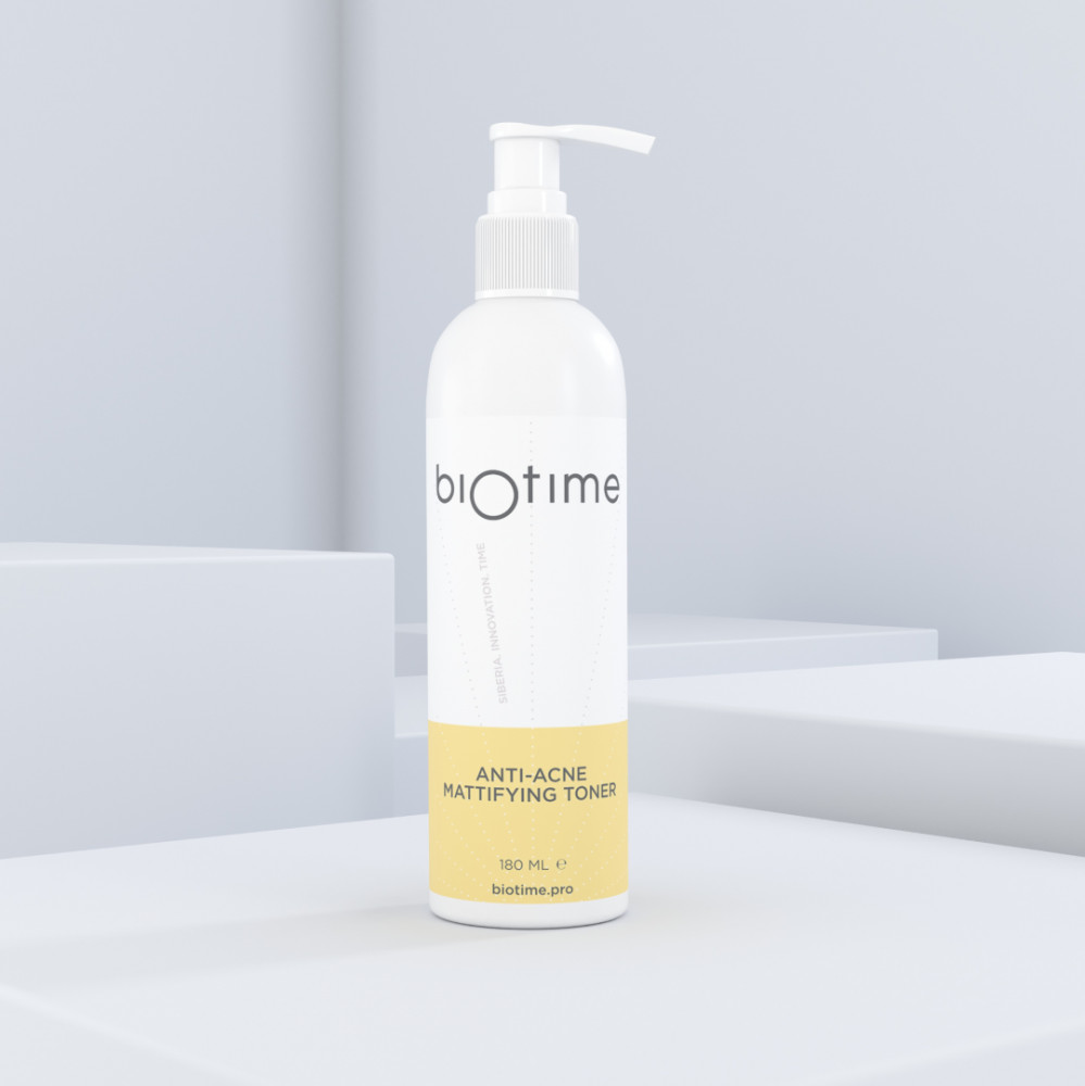 Матирующий тоник для проблемной кожи лица «Mattifying Toner» | Anti-acne | Biotime