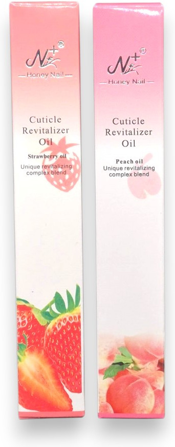 Набор масел для кутикулы «Клубника и персик»